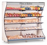 ARMÁRIO PARA PÃES AUTO SERVIÇO 